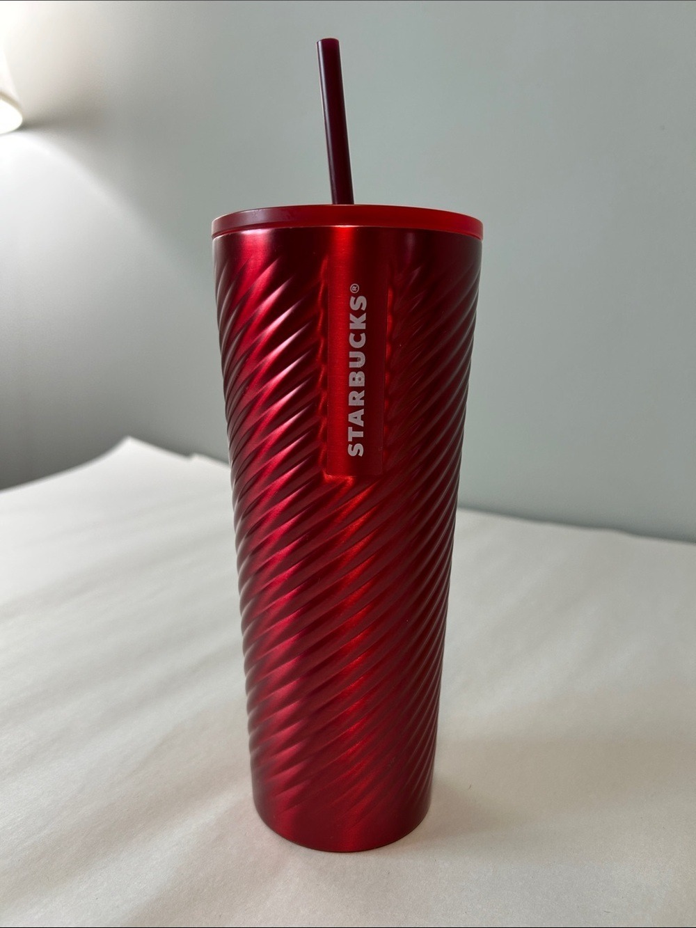 Starbucks 2022 Christmas Holiday Red Stainless Steel Tumbler